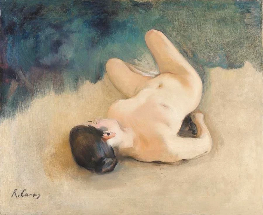 Ramon Casas - Nudo disteso